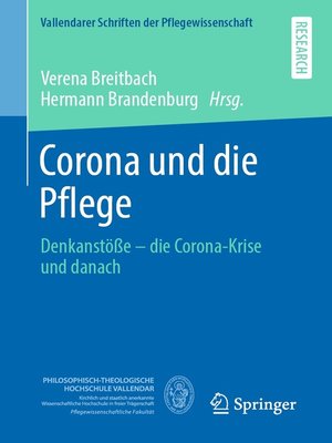 cover image of Corona und die Pflege
